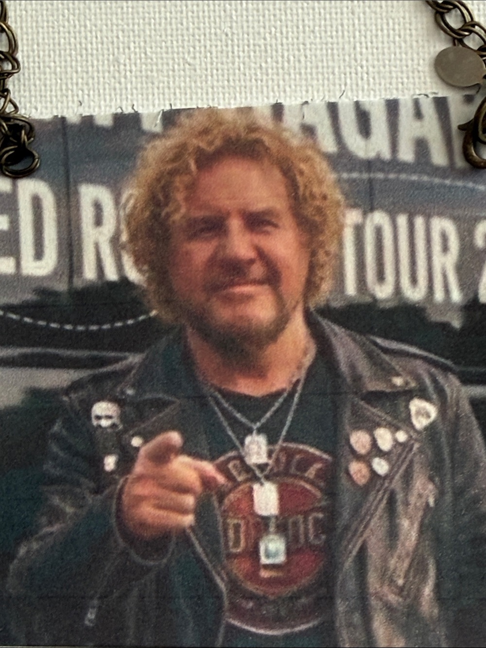 Sammy Hagar Ornament